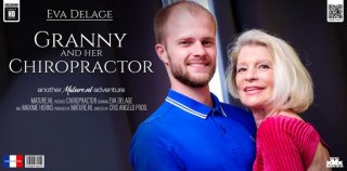 MatureNL Eva Delage Granny Eva Delage Loves Fucking Her Young Chiropractor At Home 22 09 30
